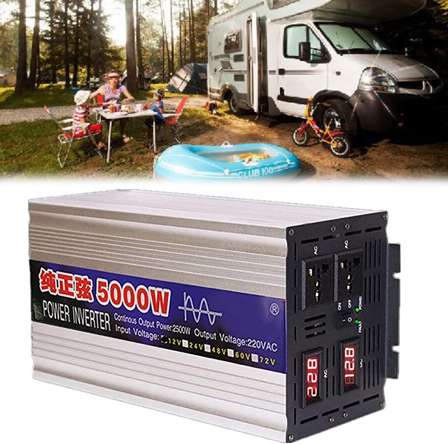 1000w 1600w 2000w 3000w 4000w 5000w 6000w 純正弦波インバーター